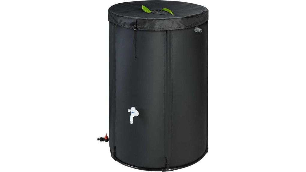 100 gallon collapsible rain barrel