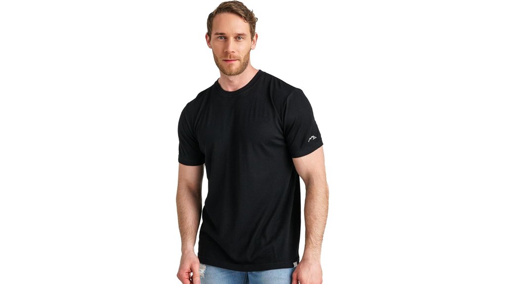 100 merino lightweight men s tee