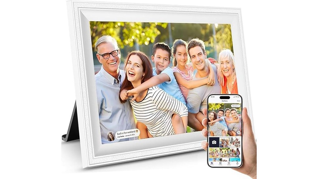 10 1 inch smart wifi photo frame