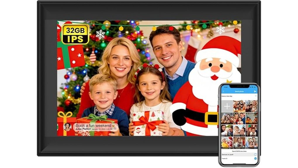 10 1 inch touch photo frame