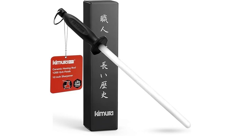 10 inch 1200 grit ceramic honing rod