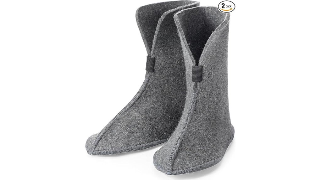 10 inch pure wool boot liners