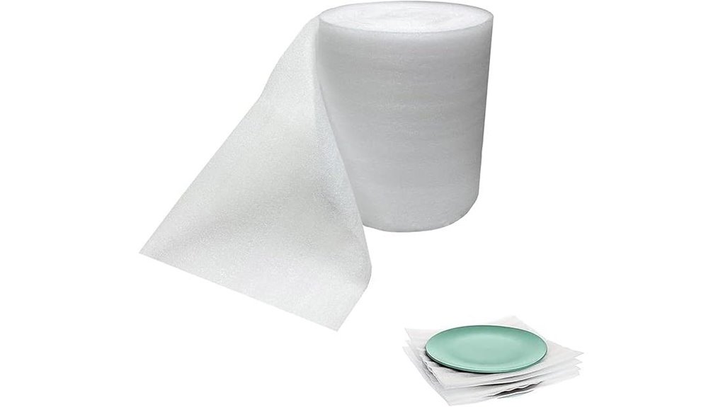 10 inch x 50ft foam wrap