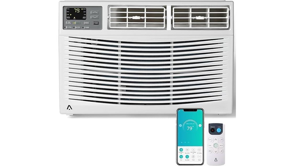12000 btu wifi window airconditioner