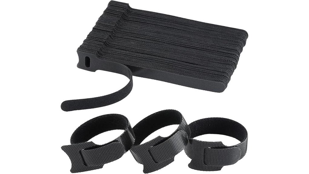 120 pack six inch reusable cable ties