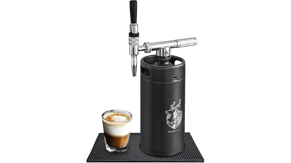 128oz stainless steel nitro cold brew