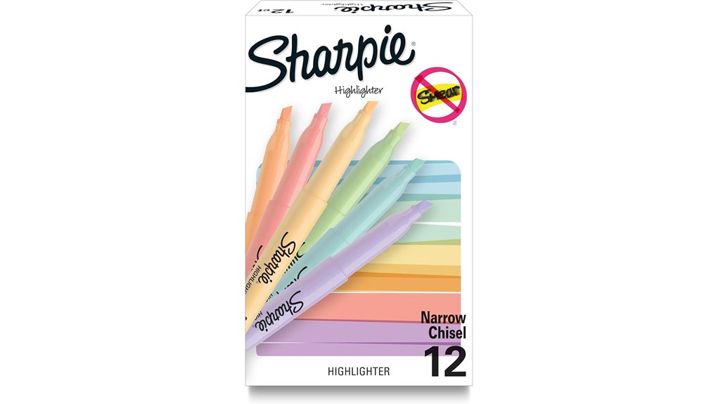 12 count pastel pocket highlighters