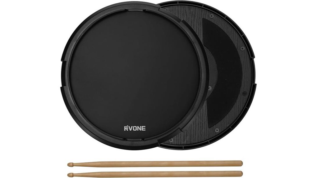 12 inch double sided practice pad