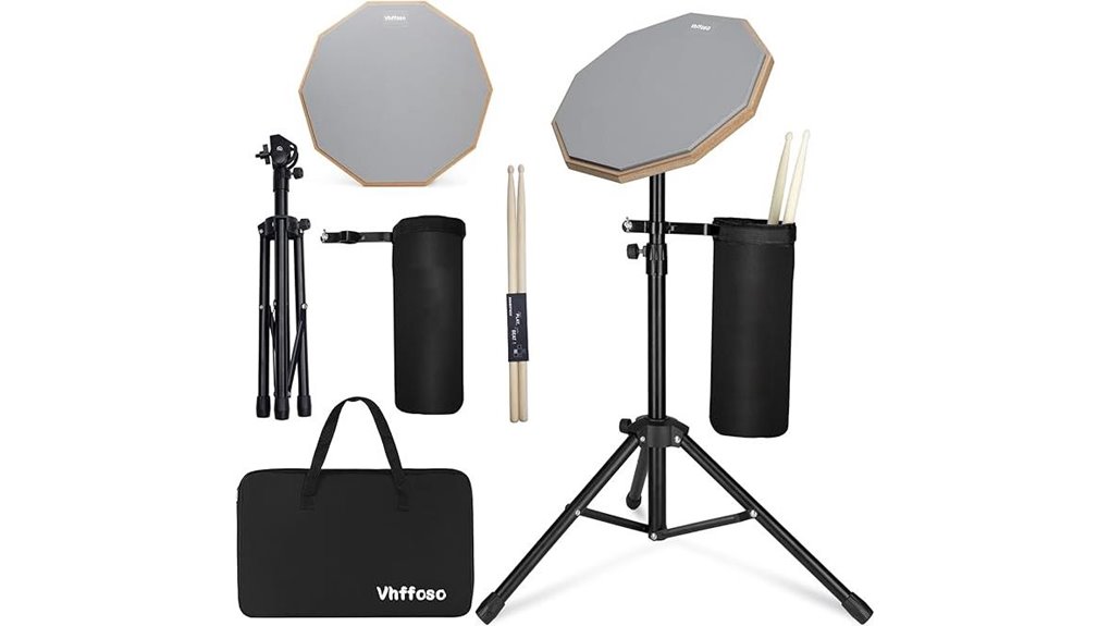 12 inch double sided silent practice