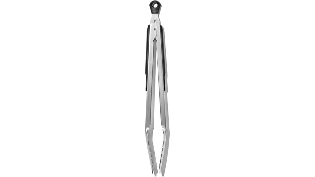 12 inch stainless steel locking tongs