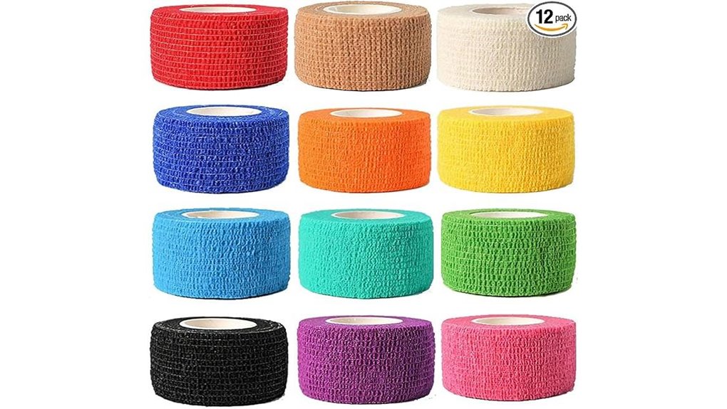 12 pack self adhesive elastic wrap