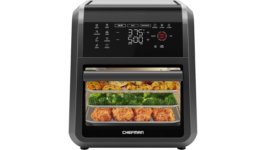 12 quart 6 in 1 airfryer oven