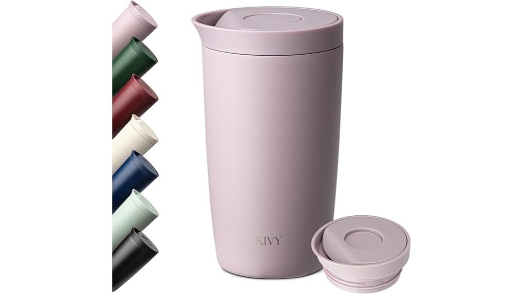 12oz insulated stainless travel mug