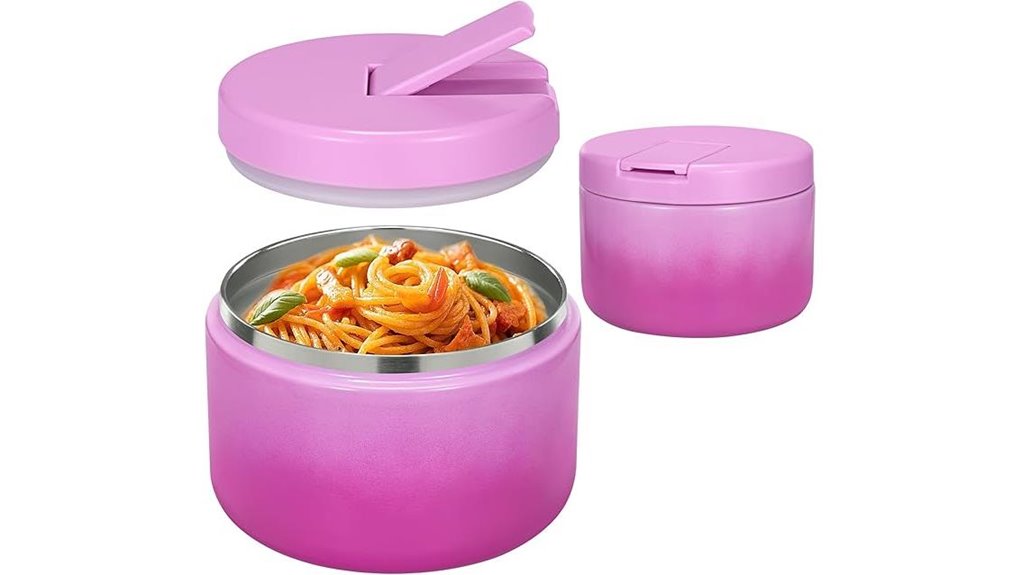 12oz leakproof insulated stainless jar