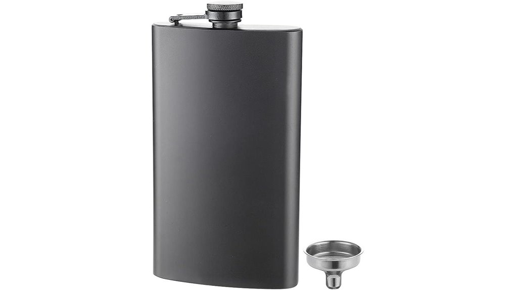 12oz stainless steel hip flask
