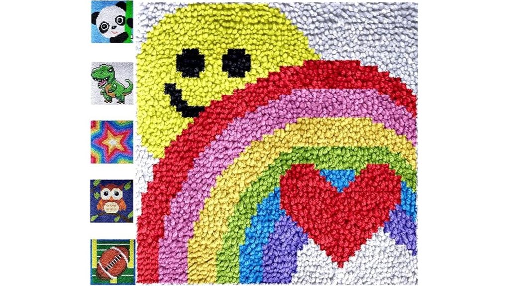 12x12 beginner latch hook kit