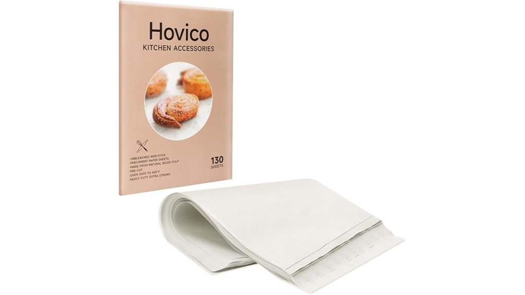 130 precut 9x13 parchment sheets