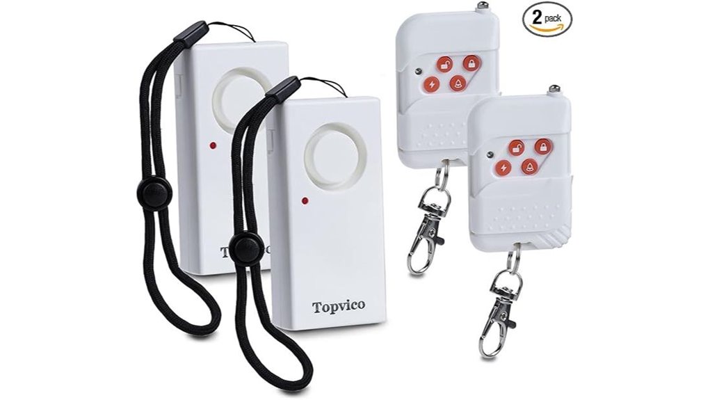 130db twin door alarms