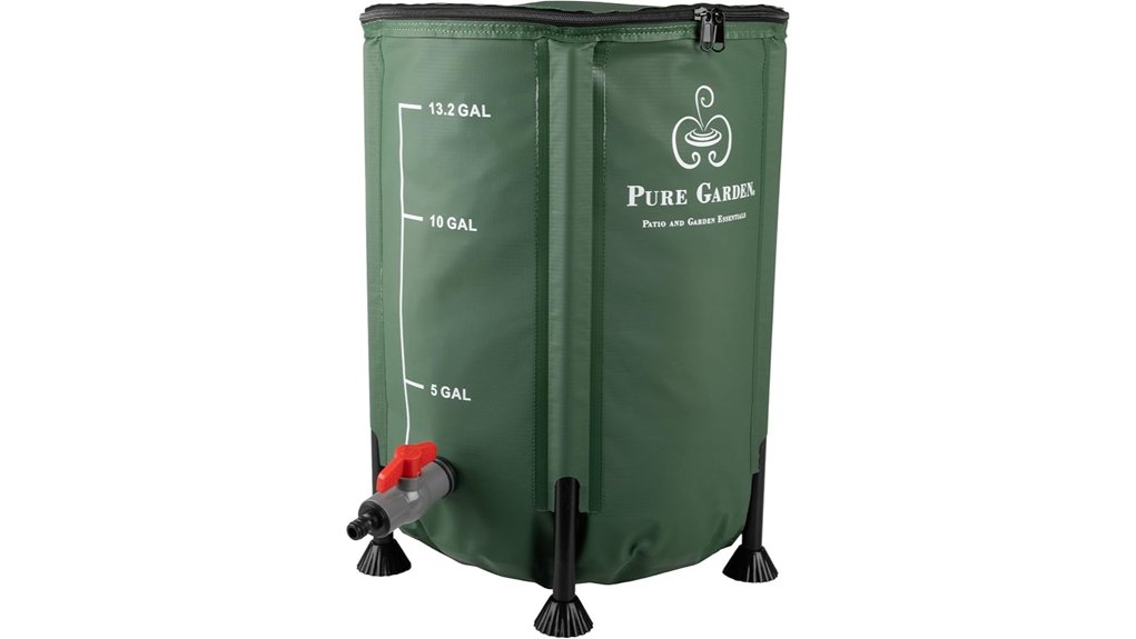 13 2 gallon collapsible rain barrel