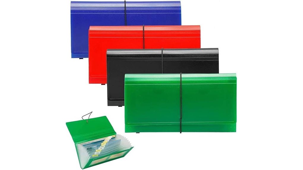 13 pocket expanding accordion folders