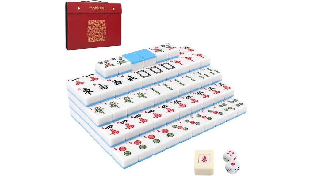 146 piece mahjong set with box