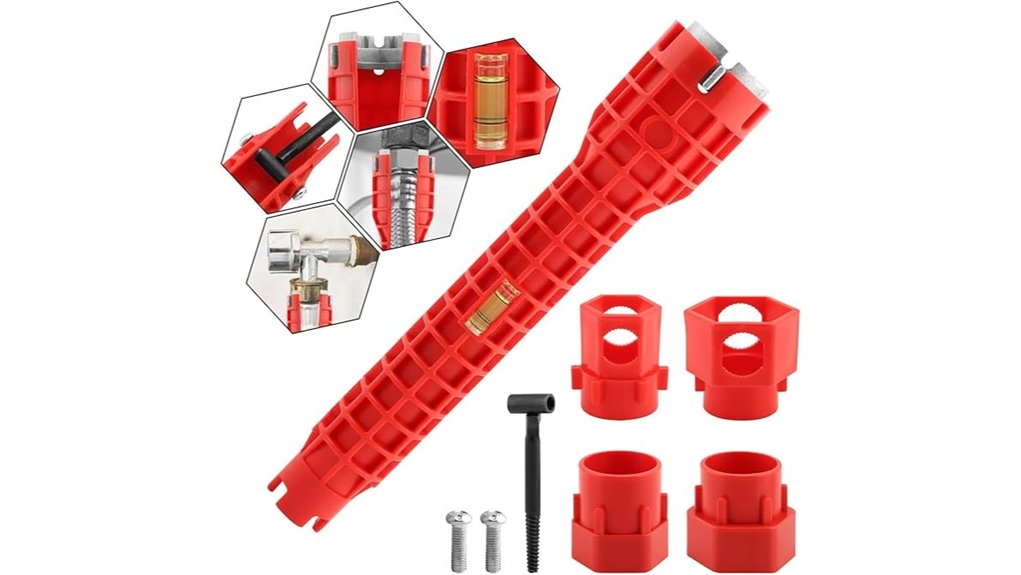 14 in 1 multifunctional plumbing wrench