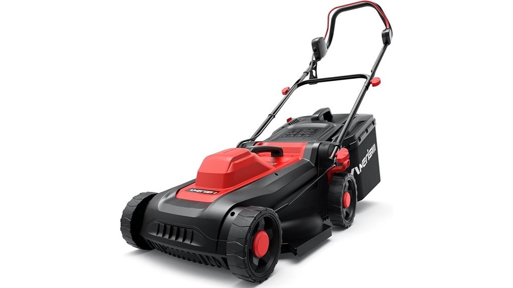 14 inch corded electric lawnmower