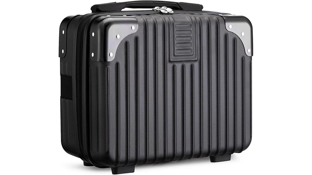 14 inch hard shell makeup case