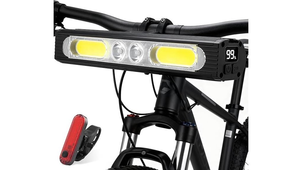 1500 lumen usb c rechargeable bike light