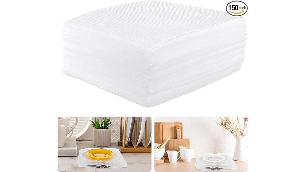 150 pack 10 x10 foam