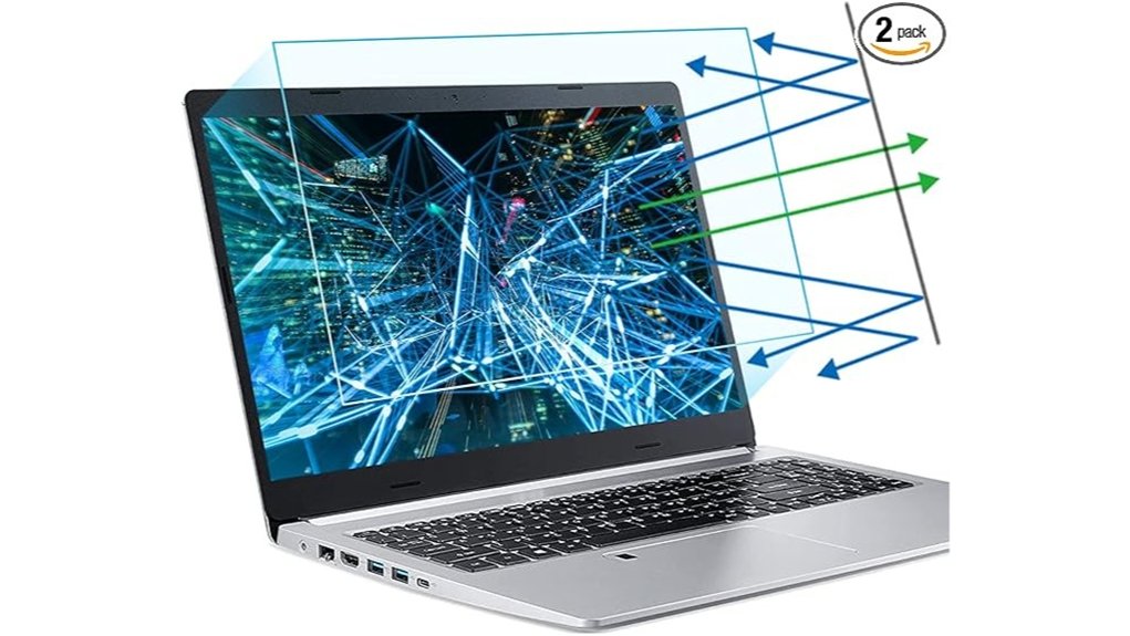 15 6 inch anti blue matte protector