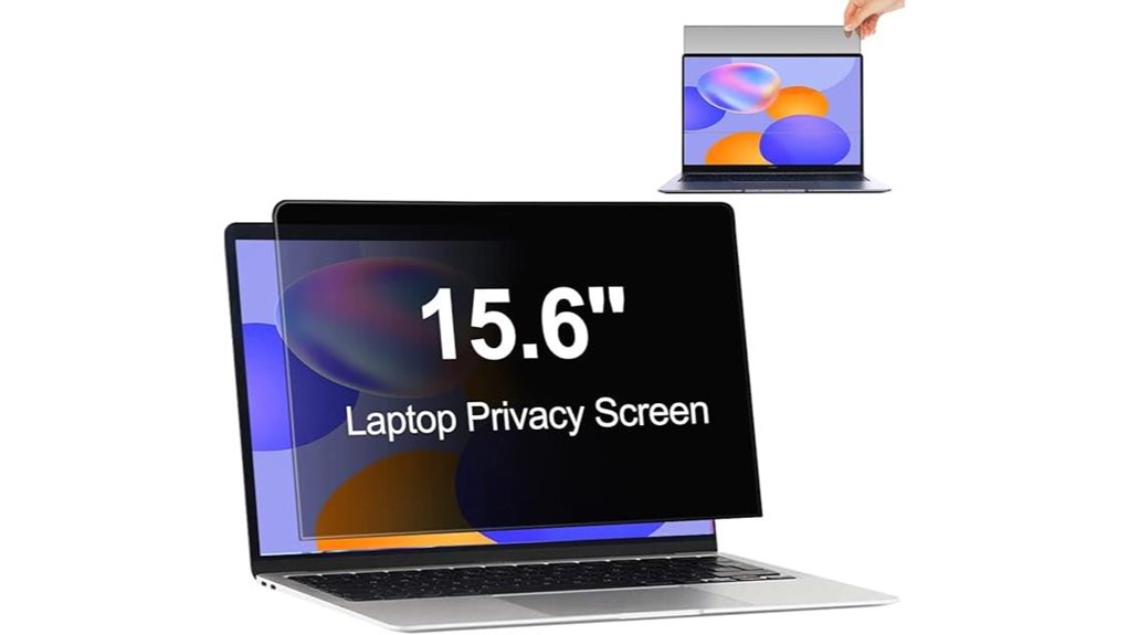 15 6 inch anti glare privacy filter