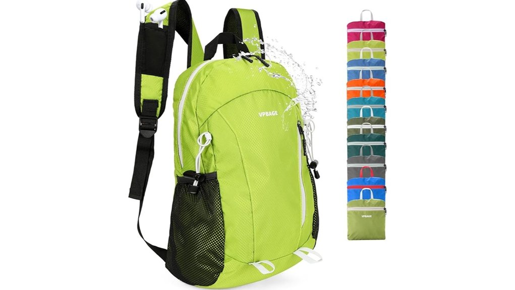 15l lightweight water resistant daypack