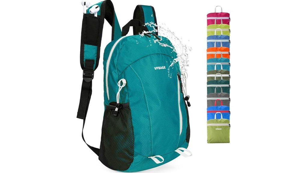 15l water resistant lightweight daypack