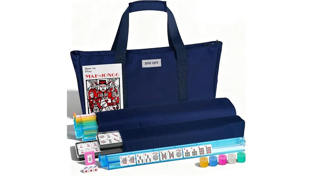 166 piece melamine mahjong set