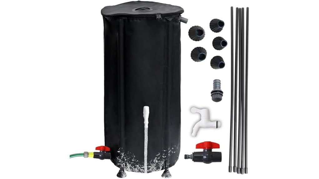 16 collapsible 26 gallon rainbarrel