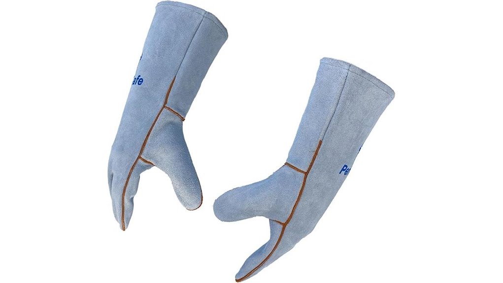 16 inch heat resistant welding gloves