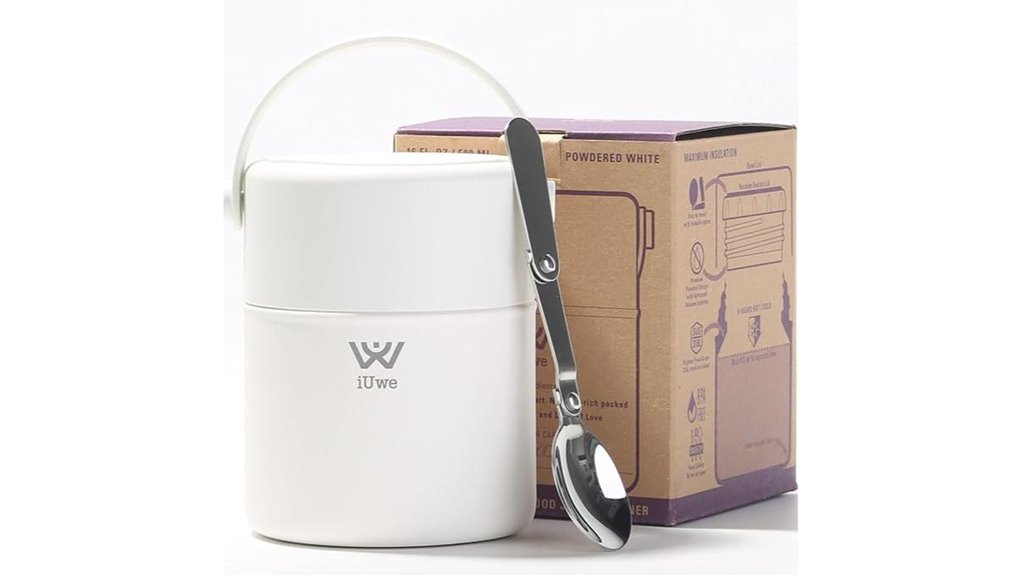 16oz insulated stainless food thermos