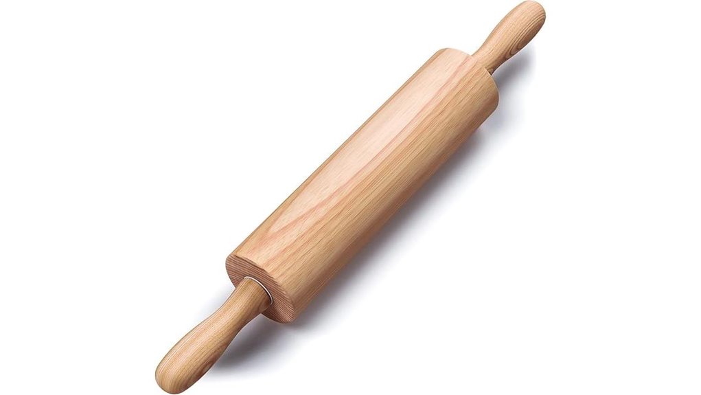 17 6 inch beech rolling pin
