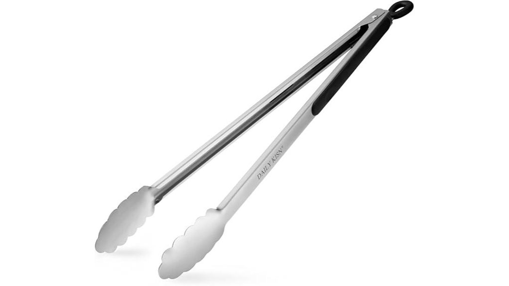 17 inch stainless steel tongs