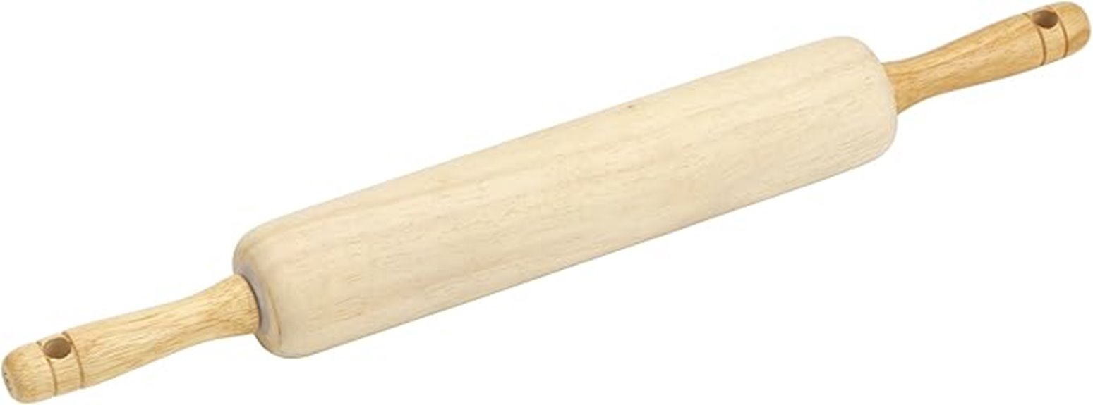 17 inch wooden rolling pin