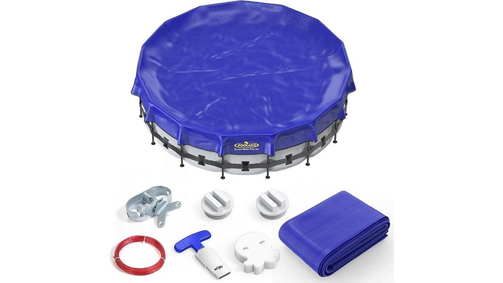 18 foot round heavy duty pool cover