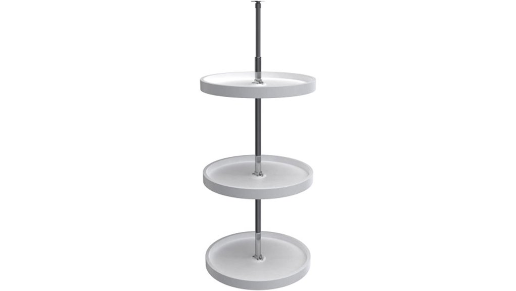 18 inch 3 tier full circle lazysusan