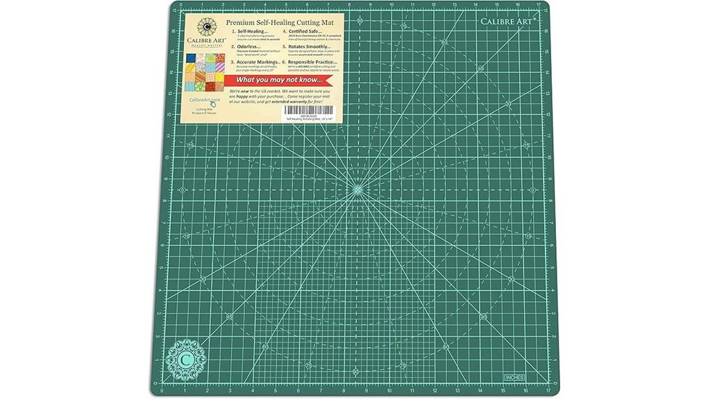 18x18 self healing rotary cutting mat
