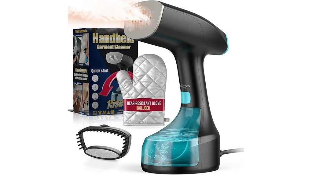 1900w 300ml handheld garment steamer