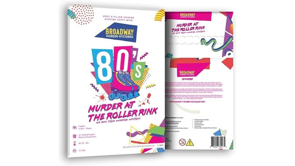 1980s roller rink murder mystery