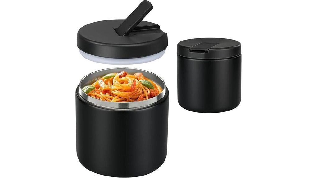 19oz insulated vacuum food jar