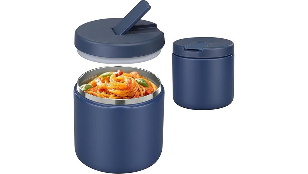 19oz leakproof insulated food jar