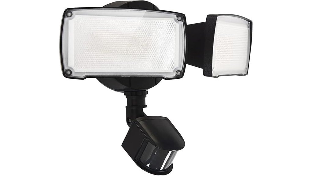 19w led motion floodlight