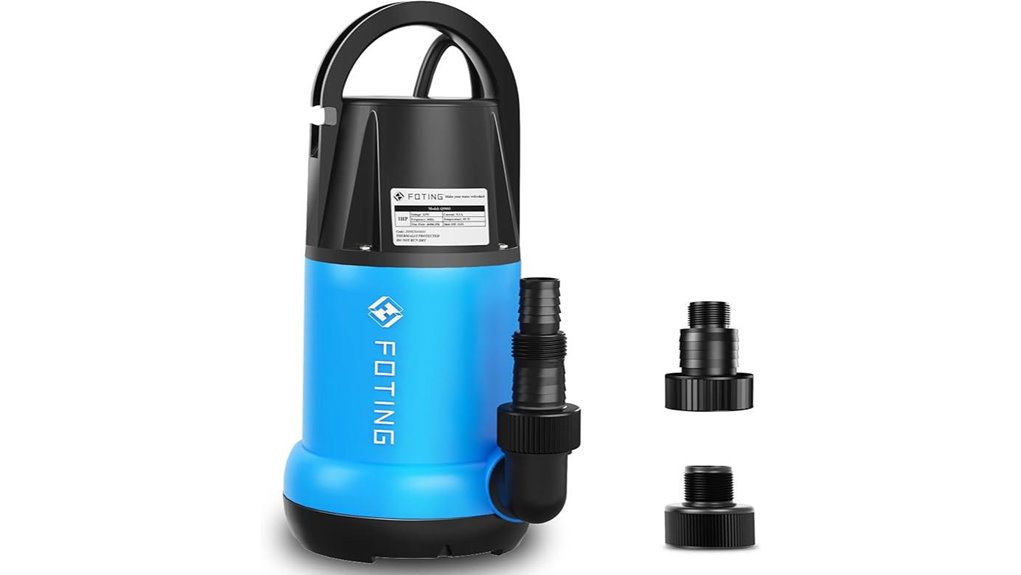 1hp submersible sump pump